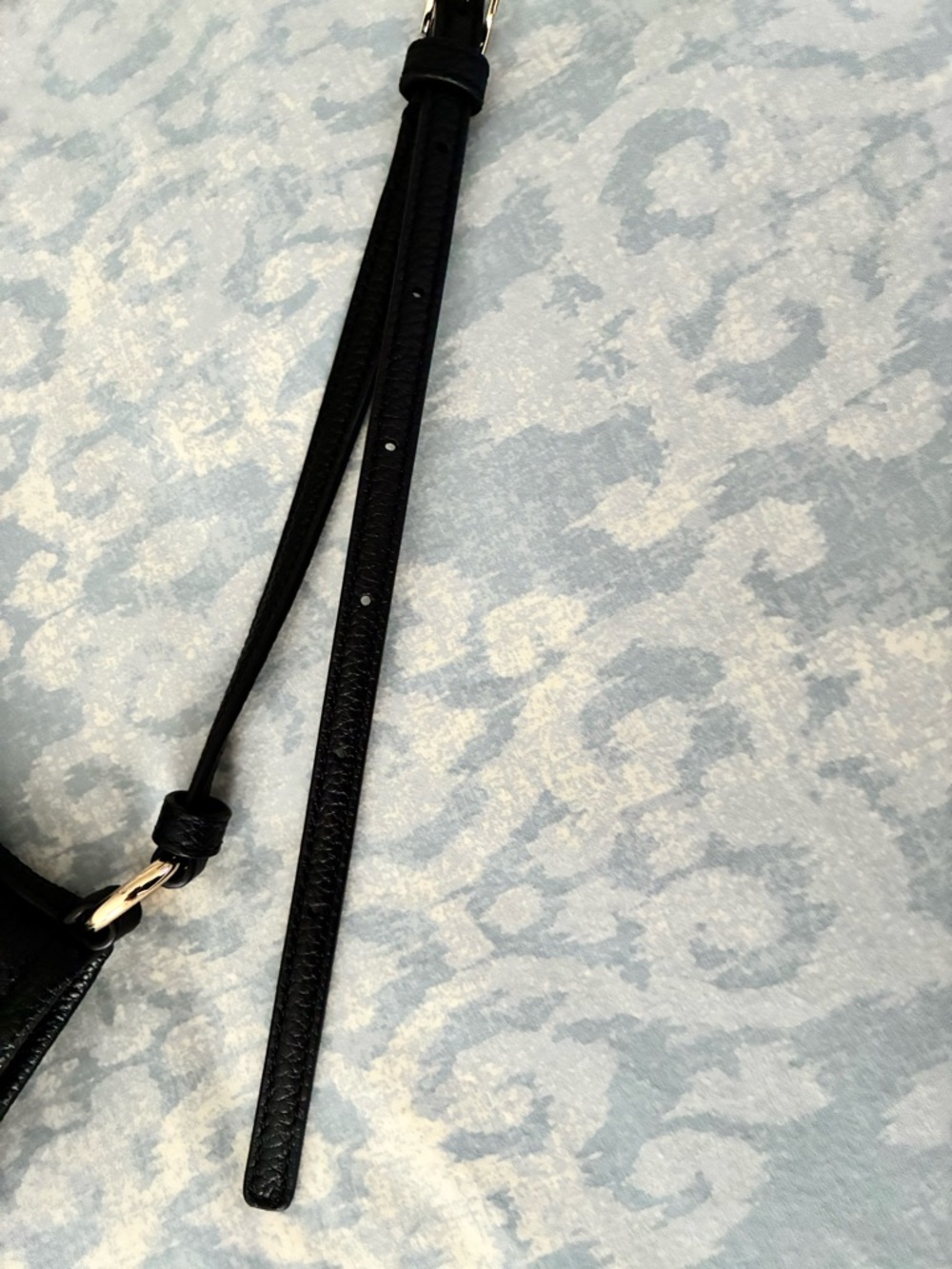 kate spade Black Pebbled Leather Crossbody Pocket Bag - Picture 5 of 5